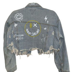 Trio New York Light Blue Jean Jacket